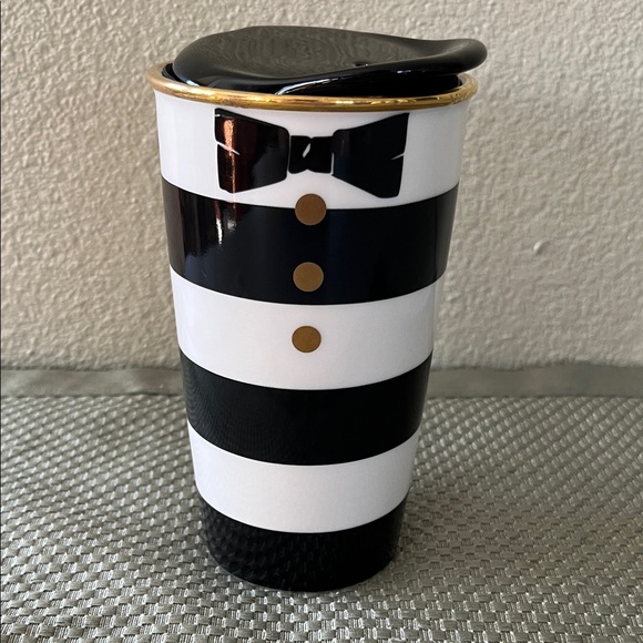 Starbucks Other - Starbucks Black and White Tuxedo Mug
